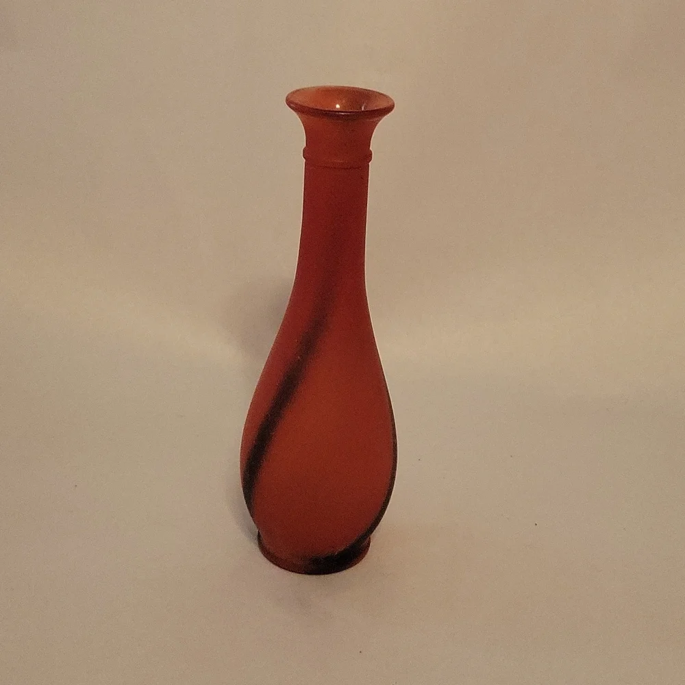 Red & Black Vase